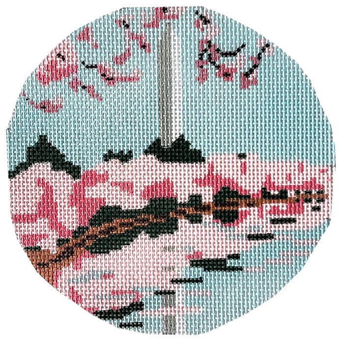 Washington Monument with Cherry Blossoms