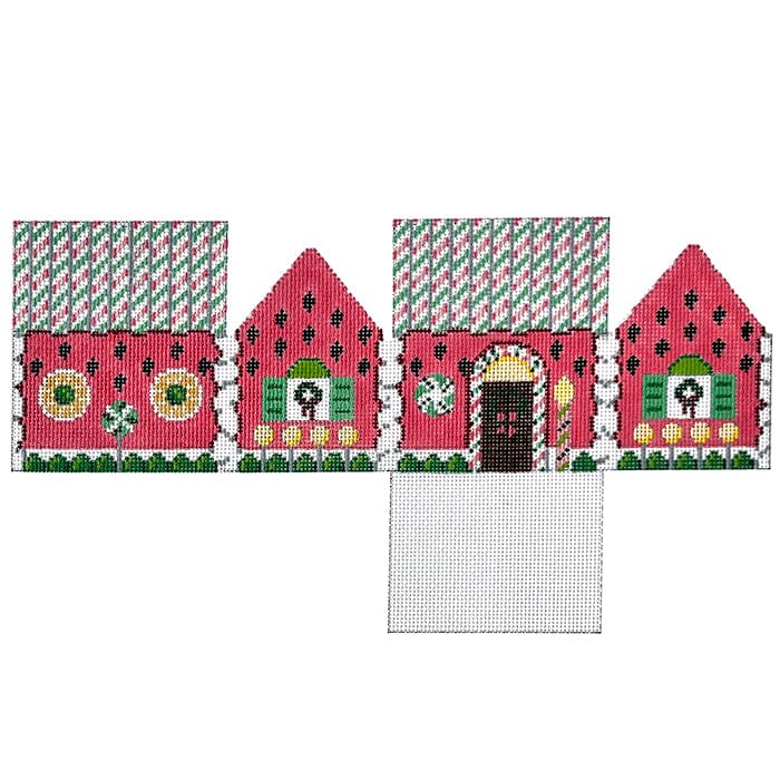 Watermelon 3D Gingerbread House on 18