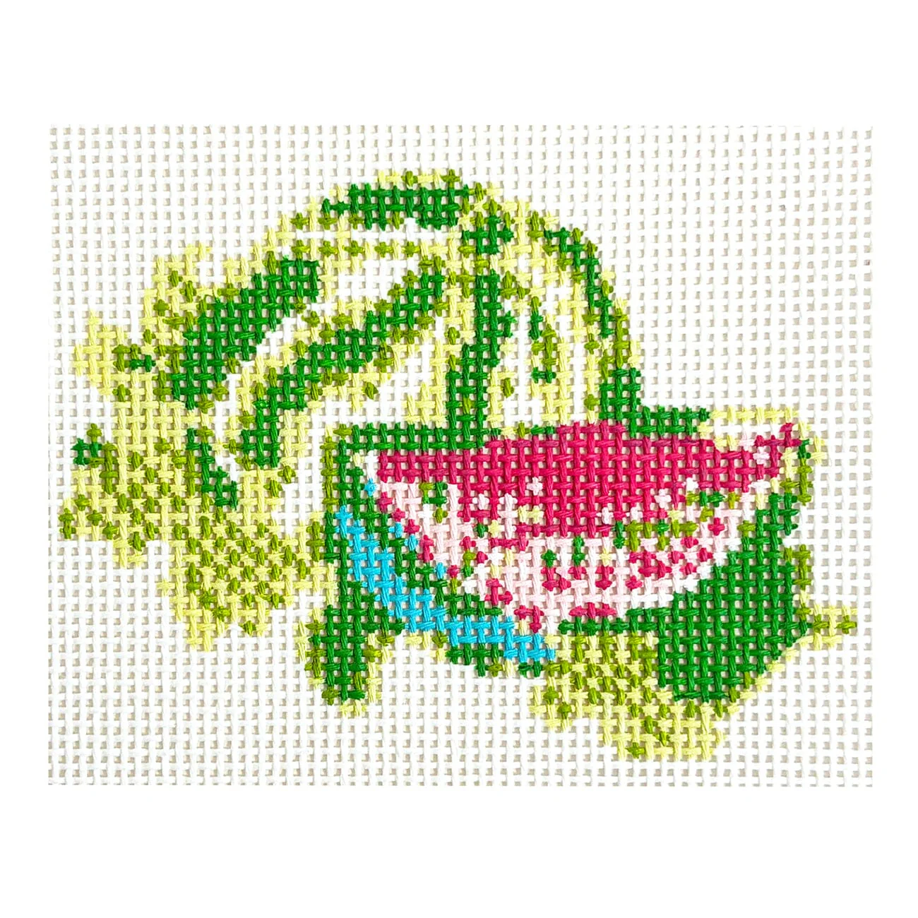 Watermelon Pink/Green