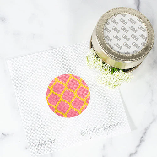Watermelon & Tangerine Bright Disk Leather Jewelry Case Bundle