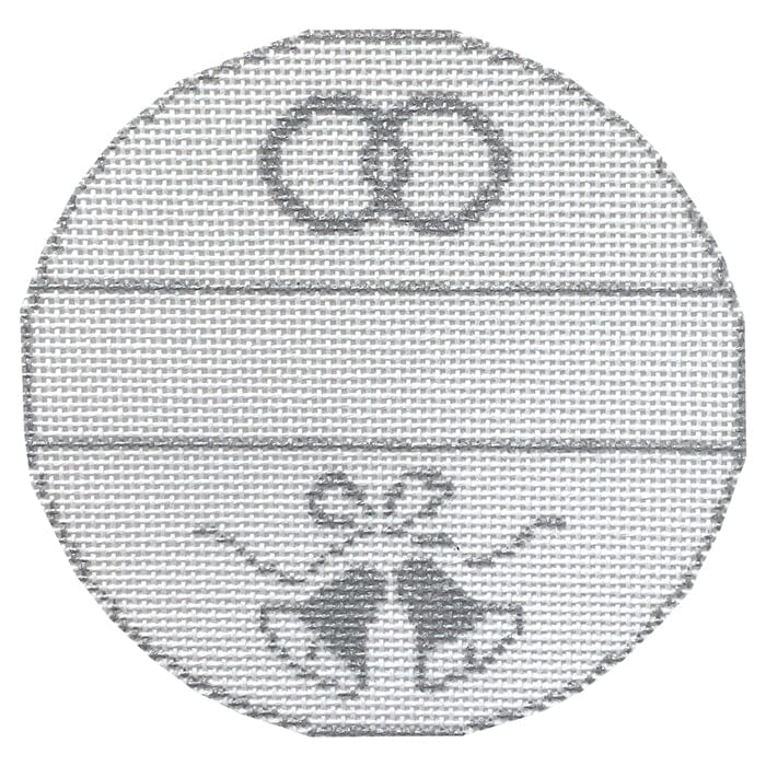 Wedding Bells and Rings Ornament - Silver