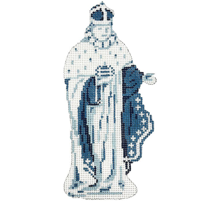 Wedgewood Nativity Standing Wiseman w/Crown