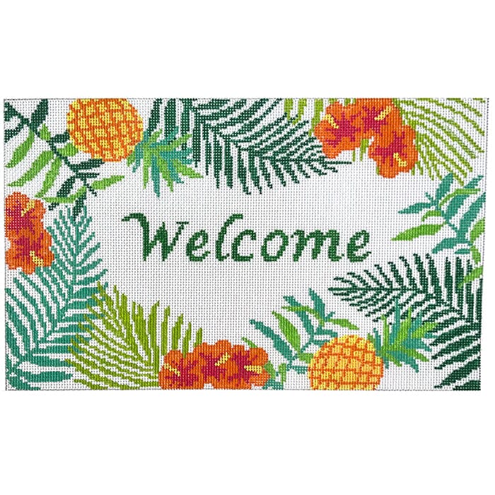 Welcome Tropical Sign