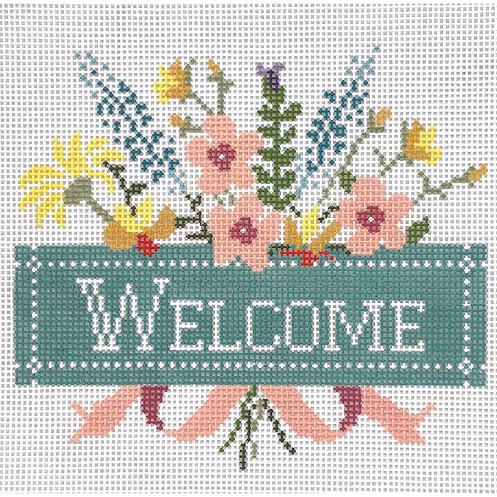 Welcome with Flowers
