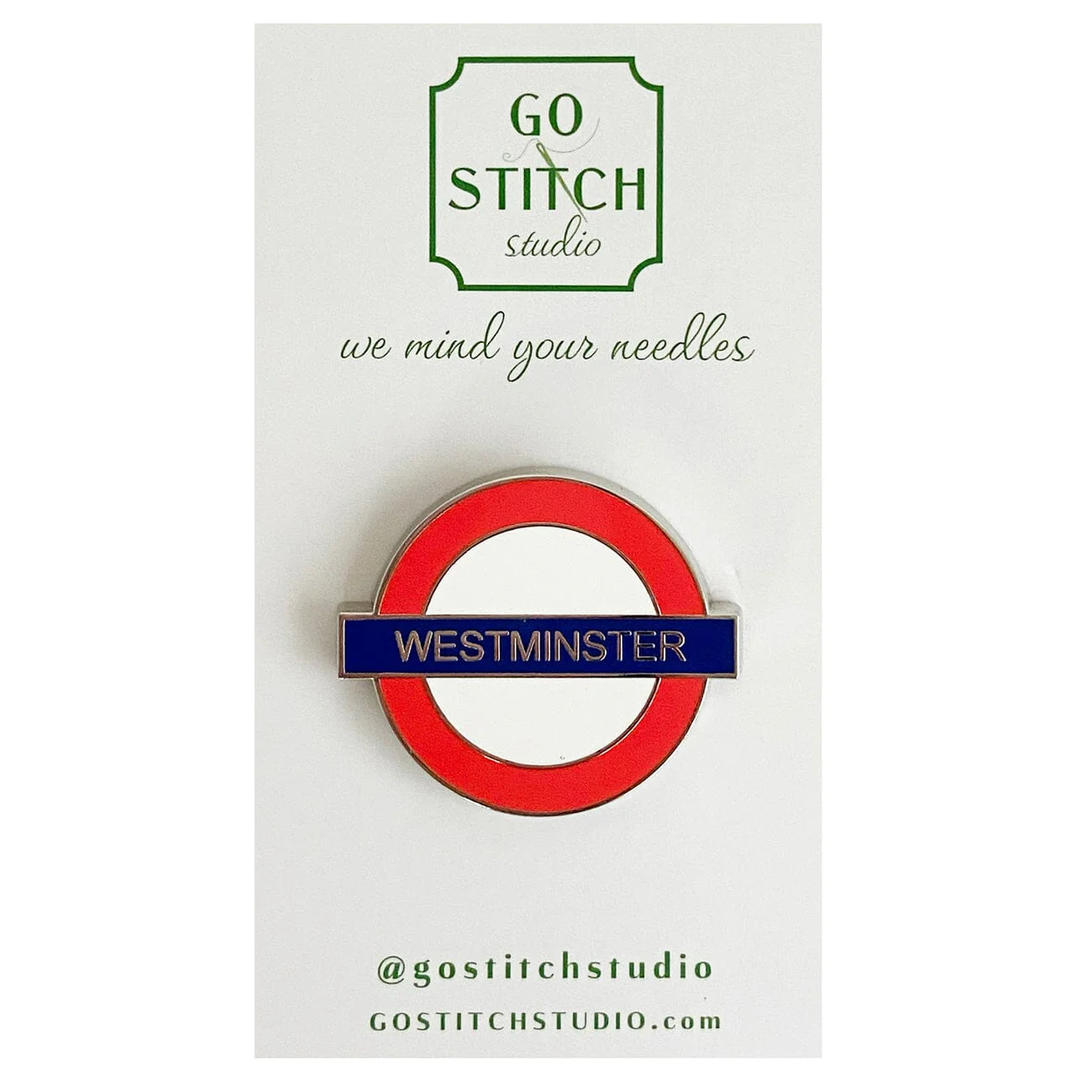 Westminster Underground Needle Minder