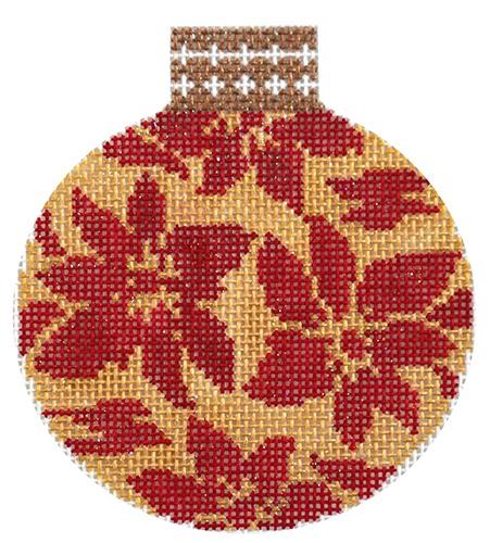 Poinsettia Reflection Bauble