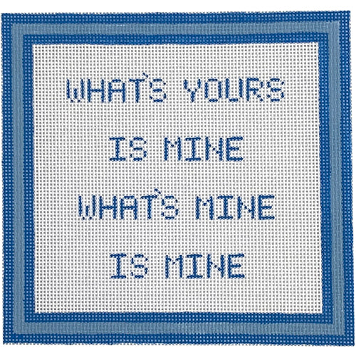 What's Mine is ... Mine
