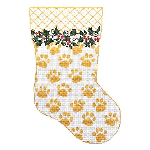 My Best Friend's Mid-Size Stocking - Gold on 18