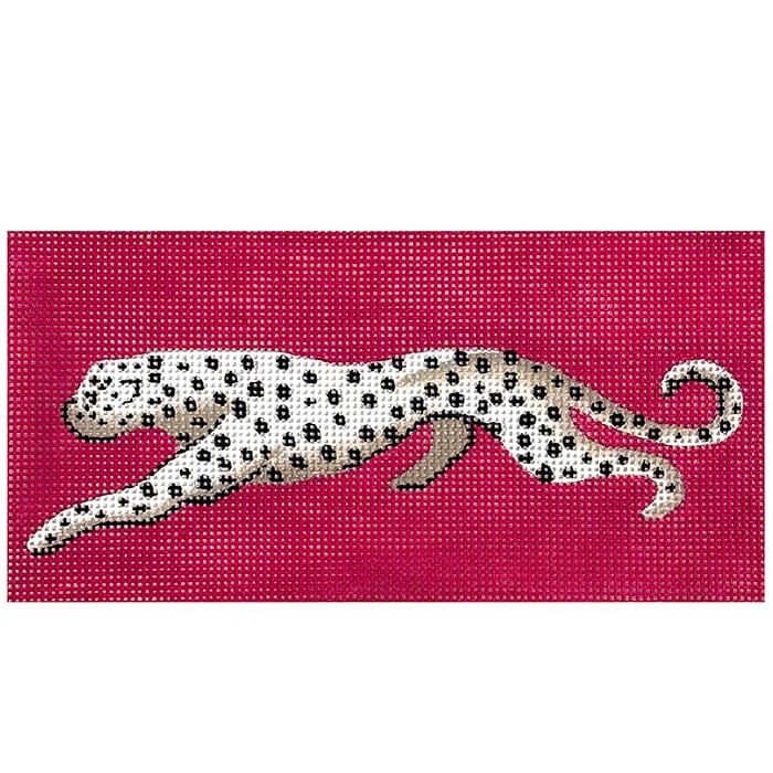 White Leopard on Pink Insert 3x6