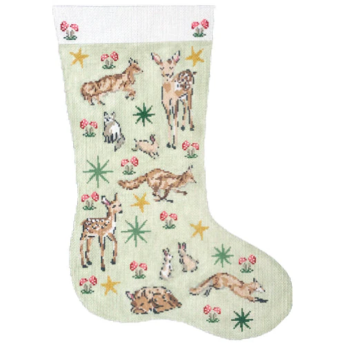 Winter Woodland Stocking