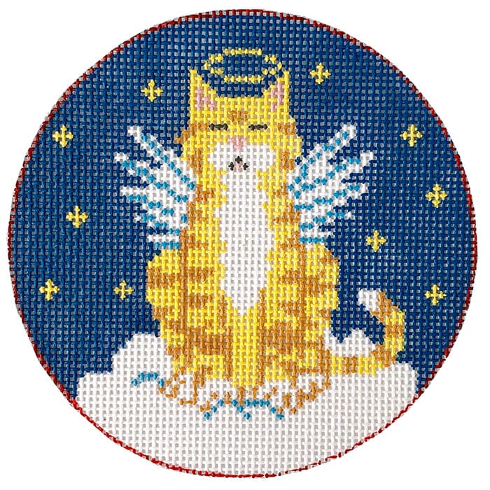Wishful Angel Cat Ornament