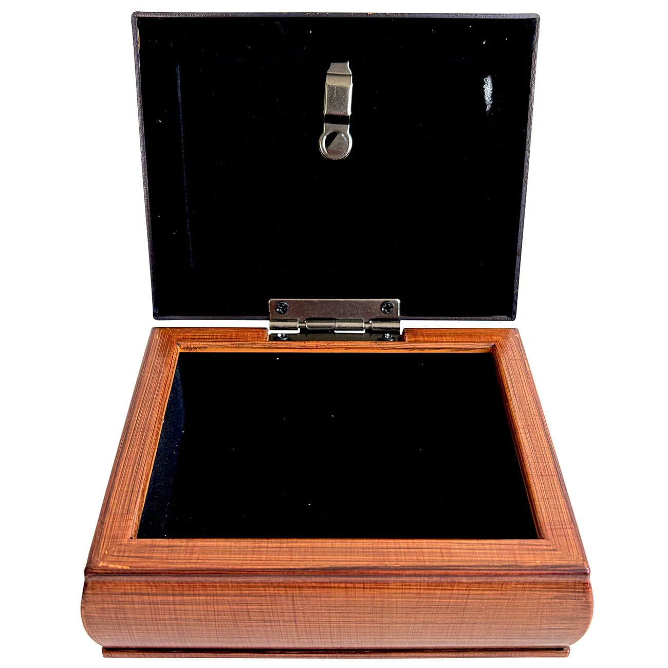 Woodgrain Rectangle Treasure Box - Image 2
