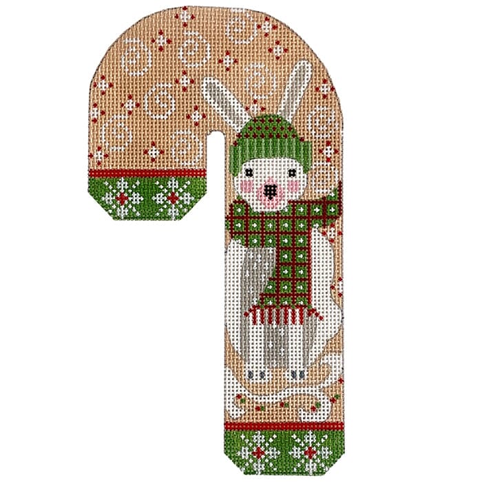 Woodland Creatures Candy Cane - Rabbit