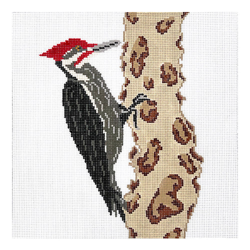 Woodpecker Pillow JCD