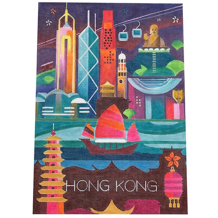 World Travel Poster - Hong Kong