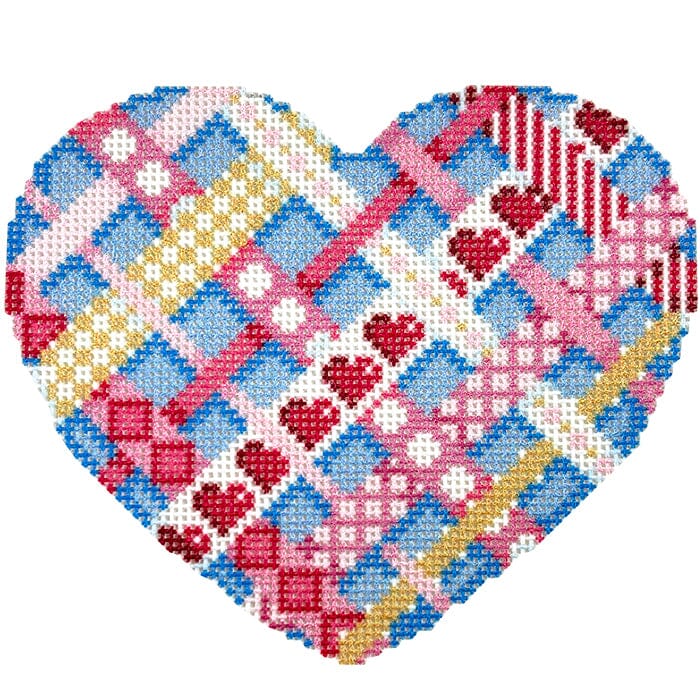 Woven Ribbon Large Heart