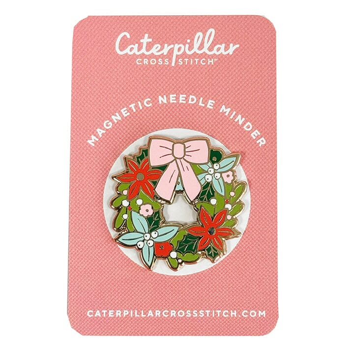 Wreath Enamel Needleminder