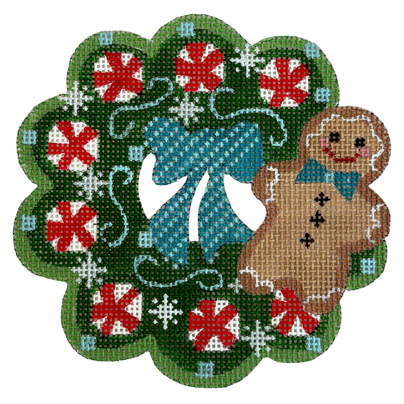 Wreath Ornament- Gingerbread Man