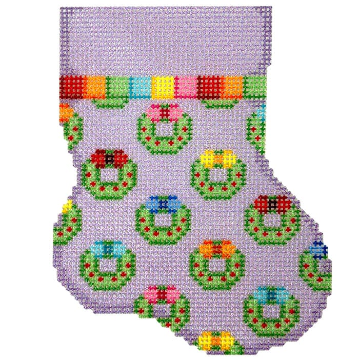 Wreaths Repeat Mini Sock
