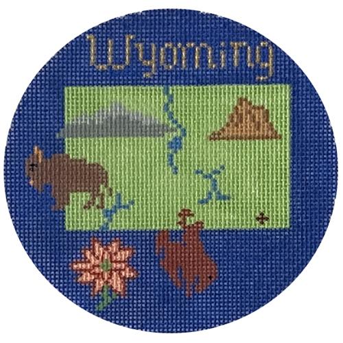 Wyoming Ornament