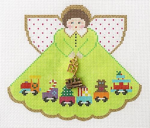 Christmas Train Angel